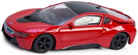 Bmw I8 Czerwony Model Auta 1:43 Samochodzik Metalowy Kolekcjonerski
