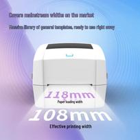 Deli DL-888TW 108mm Thermal Transfer Label Printer CN plug (adapter included)