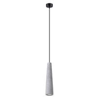 Lampa Wisząca Luna 1 Gu10 Szary Beton Lumilo 13.419.47