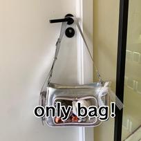Trendy Anime-style Transparent Ita Bag Fashion Large-capacity Shoulder Bags Cute Badge Bag Women Girls Versatile Commuter Bag 28x12x19cm