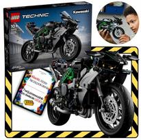 Lego Technic Motocykl Kawasaki Ninja H2R 42170 Zestaw Klocki I Ebook 4W1