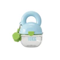 Portable Outdoor Dog Water and Food Dispenser Large Capacity Travel Bottle with Leak Proof Design for Hiking Camping and Walking One Size mėlyna