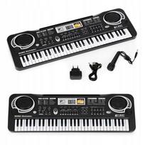 Keyboard Pianino Dla Dzieci Z Mikrofonem + Zasilacz