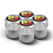 4 vnt. 3D stiliaus automobilio ratų padangų vožtuvų dangteliai, kotelio dangtelio priedai Fiat Abarth 500 Punto Doblo Stilo Bravo Panda Ducato Pondo