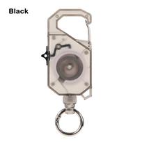 Portable Plastic Elastic Keychain Hovering Type Retractable Retractable Buckle Rope Easy Pull Buckle Lanyard Outdoor juoda