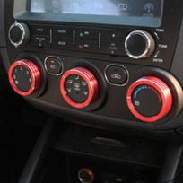 Elevate Your For Kia Forte 2014 2018 With Red Aluminum Car Console Air Conditioning Knob Cover High Quality Perfect Fit China Mainland