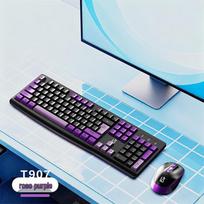 LINGSHE T907 Wireless Keyboard and Mouse Combo
