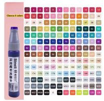 60 Color Marker Pen Refill Liquid Special Ink Art  Supplies Students Painting Creation Drawing Book Graffiti Watercolor Paint (as the picture,20Ml-single bottle)