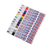12 Color Paint Pens,Waterproof Oil-Based Marker Pen,Drawing,DIY,Graffiti,Car Tire,Industrial Marking,Colorful Touch-Up Paint Pen