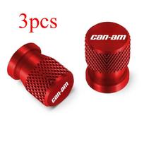 For Can Am Outlander 1000 Ryker 900 Renegade 800 Canam Maverick X3 Spyder Motorcycle Tire Valve Air Port Stem Cover Cap Plug CNC