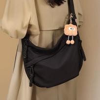 Canvas bag new messenger bag women's bag large capacity crescent bag casual dumpling bag shoulder bag luggage