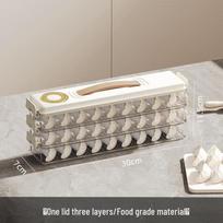 Vango 3-Layer Refrigerator Dumpling & Egg Storage Box