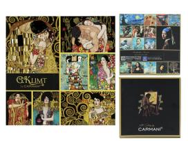 Szklana Mata Pod Kubek Gustav Klimt Kolaż Obrazy Stół Jadalnia Ozdoba