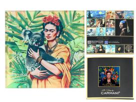 Szklana Podkładka Pod Kubek Frida Kahlo Kuchnia Stół Salon Ozdoba Dom