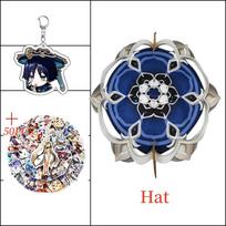 Scaramouche Kunikuzushi Balladeer Wanderer Cosplay Costume Suit Hat Halloween Costume Anime Clothes For Comic Cn XS