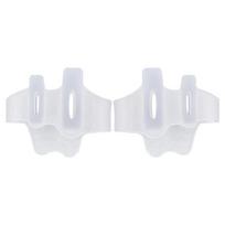 1 Pair Toe Finger Separator 3 Hole Hallux Valgus Orthopedic Spacers Overlapping Hammer Foot Corrector Straightener Pedicure gryna