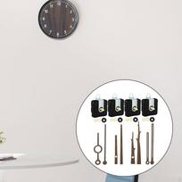 Sieninio laikrodžio judėjimo mechanizmo keitimo rinkinys Lengvas montavimas, tylus šlavimas Walnut Straight Line
