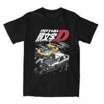 Initial D Tandems AE86 Vs FD Rx-7 T Shirts Drift Racing Car Apparel Tee Shirt T-Shirt  Gift Idea Clothing S juoda