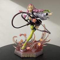 Demon Slayer Kimetsu no Yaiba Mitsuri Kanroji GK PVC Veiksmo figūrėlė Anime figūrėlė Modelis Žaislai Statulėlė Kolekcija Modelis Lėlė Dovana