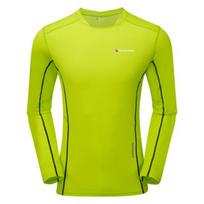 Montane Razor marškinėliai ilgomis rankovėmis - S / Green