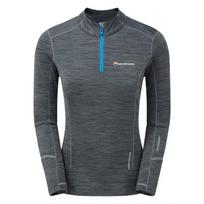 Montane moteriška vilnonė striukė Katla Pull-On Fleece Jacket - Cerulean blue / 40