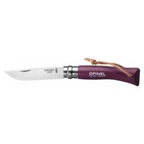 Opinel N°07 spalvota rankena su nėriniais (yra 6 spalvų) - Zila