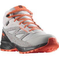 SALOMON batai Outway Mid CSWP J grey/orange - EU 36 (22.0 cm)
