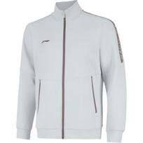 Li Ning Patogus Laisvalaikio Stovinčios Apykaklės Universalus Švarkas Vyrams Švarkas Vandens Lašo Pilkas AWDUA71-2 S
