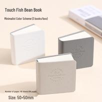 Compact Blue Mo Yu Mini Journal: Cute Portable Pocket Sketchbook.