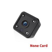 IP HD 1080p Camera, Wireless WiFi Security Monitoring, Built-in Battery, Night Vision Smart Home Camera No bracket juoda