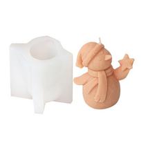 Christmas Silicone Candle Molds Crafting Moulds Reusable Molds Handmade Soap Mold Christmas Series Pattern for Candle