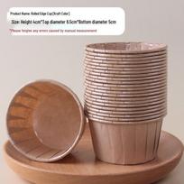 High-Temperature Oil-Proof Baking & Air Fryer Paper Cups 50 pcs