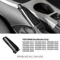 Dry Carbon Fiber For BMW E90 E91 E92 E93 E86 E87 E81 E60 E61 E88 E63 E64 E87 E82 E85 Car Handbrake Grips Cover Trim Accessories for E Chassis