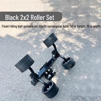 Jet Ski & Boat Trolley Roller Kit juoda spalva