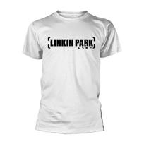 Linkin Park 'Bracket Logo' White T shirt - NEW 4XL