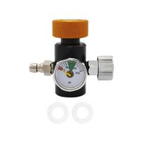 CO2 Inflation Connector Bottle Refill Adapter Thread CO2 Adapter Metal CO2 Filling Adapter for CO2 Beverage Bottles 1