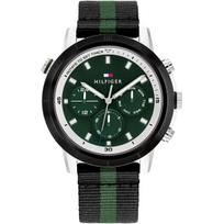 Tommy Hilfiger 1792107 Kvarcinis vyriškas laikrodis žalia