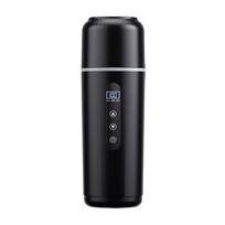 Portable Insulated Water Bottle 12V/24V Universal USB Heat Preservation Integrated Heating 500ml Boiling Water Cup LCD Display juoda