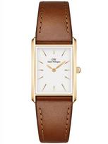 MOTERIŠKAS LAIKRODIS DANIEL WELLINGTON Bound Durham Gold DW00100696 + DĖŽUTĖ