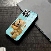 Ted Bear Movie Ted Kiss MY Butt Ass Phone Case For Iphone 16 15 13 12 14 11 Pro Max Mini Affordable X Xr Xs 8 7 Puls 6 Glass Fun iPhone16promax