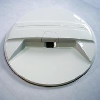 2007-2022 Toyota FJ Cruiser Atsarginio rato dangtelis Padangos apsauga Galinės atsarginio rato centrinė apdailos detalė Priedas balta