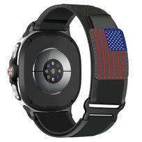 Trail loop for Samsung Galaxy Watch 8/8 classic band 40mm 44mm 46mm Accessories sport nylon brecelet correa Galaxy watch 8 strap Galaxy 8 44mm 40mm&L(160mm-190mm) juoda
