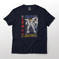 RX-105 XI Mobile Suit Gundam Hathaway's Flash Anime Graphic Art Cotton T-T-Shirt 3XL