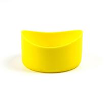 Silicone World 9.0CM Arc Silicone Cup Bottom Protective Cover Irregular Cup Holder Cup Cover 90MM Thermos Flask Base Insulation geltona