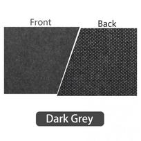 Soft Breathable Large Computer Desk Mat Wool Felt Laptop Anti-Slip Mats Gamer Mouse Pad Simple and Comfortable for Cold Weather 100x50 cm tamsiai pilka spalva