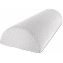 Back and Head Memory Foam Cotton Comfort Bolster Pillow for LegsCover Lumbar Support Pillow for Semi Roll Pillow 40X20X10cm balta
