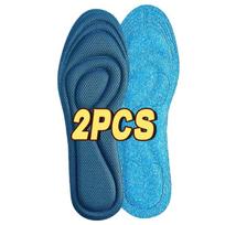 Deodorization Sweat Memory Foam Orthopedic Insoles for Shoes Antibacterial Absorption Insert Sport Shoes Running Pads 43-44