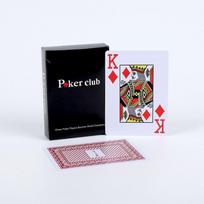 Flexible Waterproof Playing Card Scrub Smooth Poker Club Cards PVC Plastic Large Font Texas Hold'em for All Poker Games