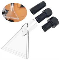 Swivel Head Floor Nozzle Carpet Cleaner Nozzles with 3 Adapters for Use in Portable Extraction and Truck Cleaning Systems A