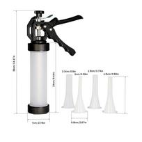 Manual Homemade Sausage Stuffer Meat Fillers Machine 1set Sausage Gadgets Kitchen Tools Sausage Syringe Manual Sausage Maker